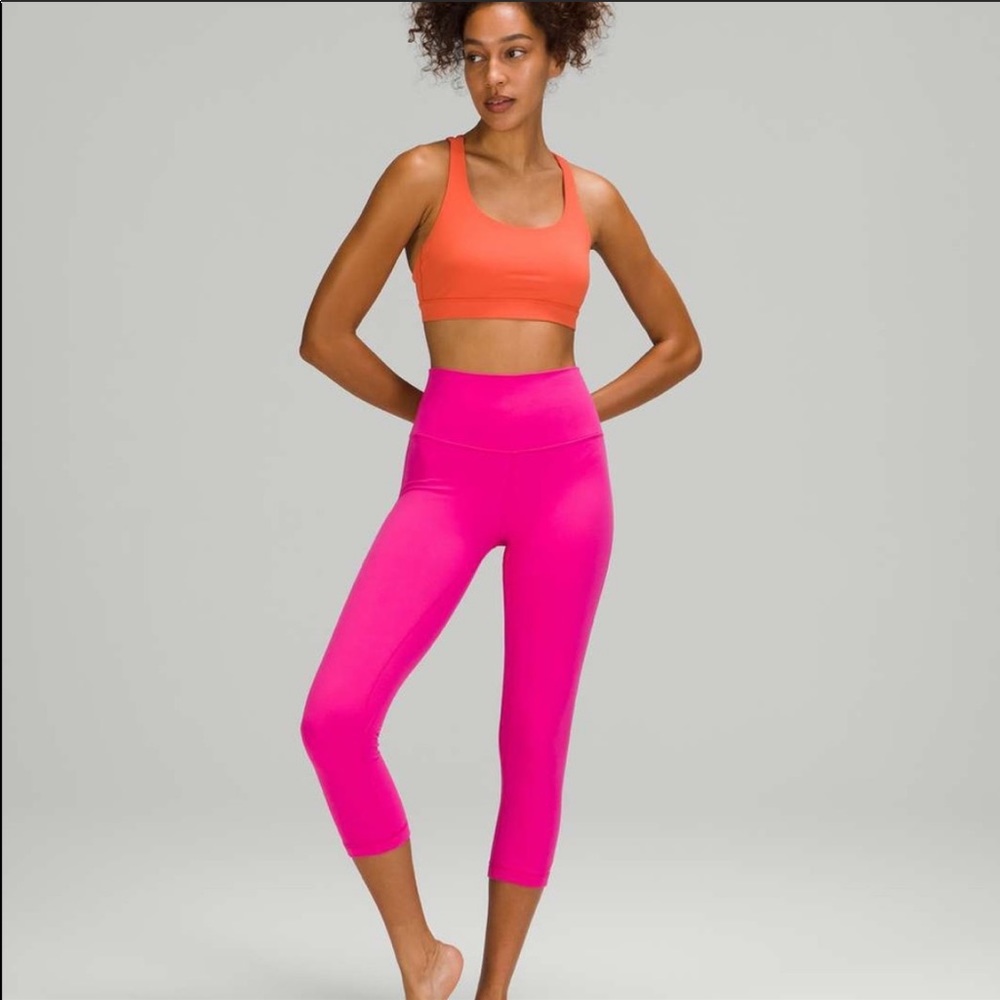 Sonic Pink Align Crops